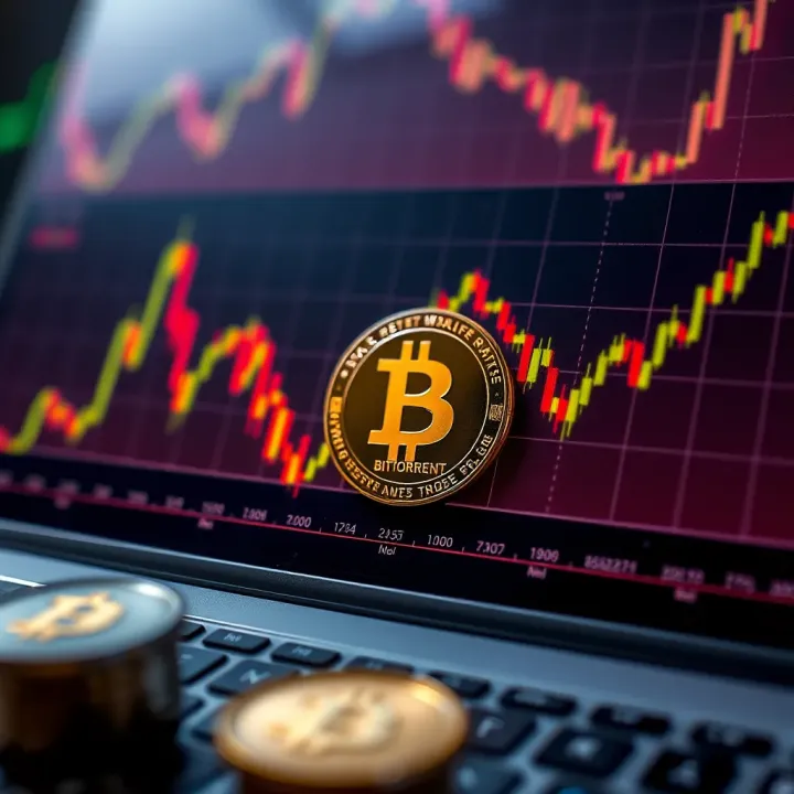Graph depicting the price trend and market fluctuations of BitTorrent Coin over time