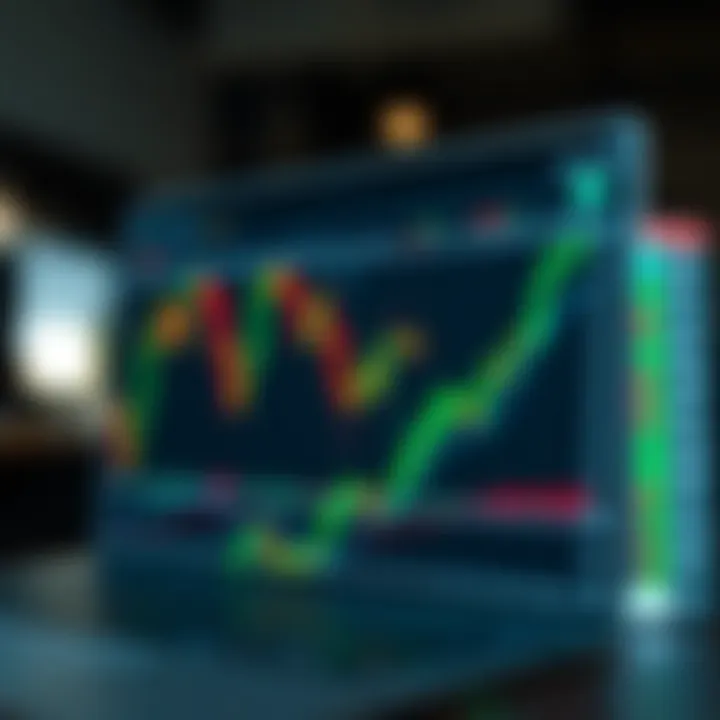 Graph illustrating risk management strategies in forex market
