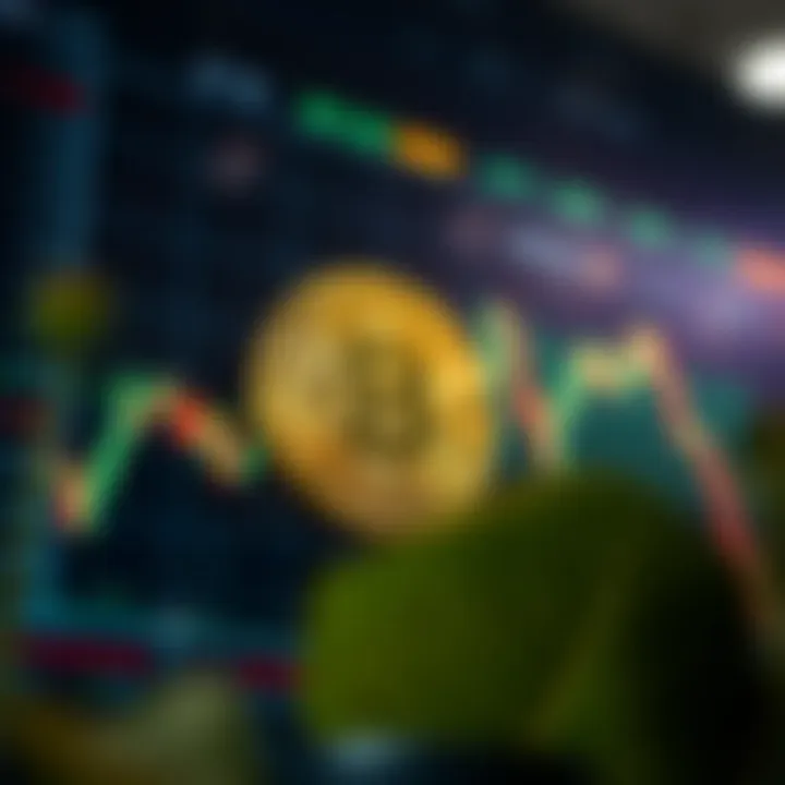 Graph showing Bitcoin price fluctuations influenced by Nigerian economic factors