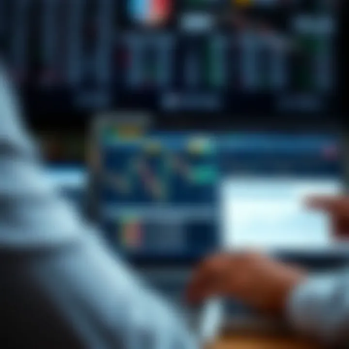 Comparison of various financial brokers highlighting fees and platform features