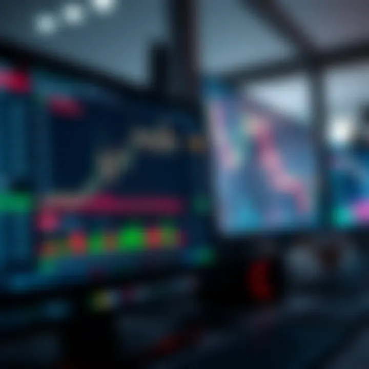 Interface displaying Nigerian online trading platform with charts and market data