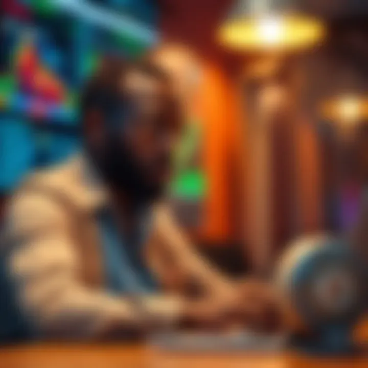 Visual representation of key features and regulatory factors for selecting a trustworthy binary options broker in Nigeria