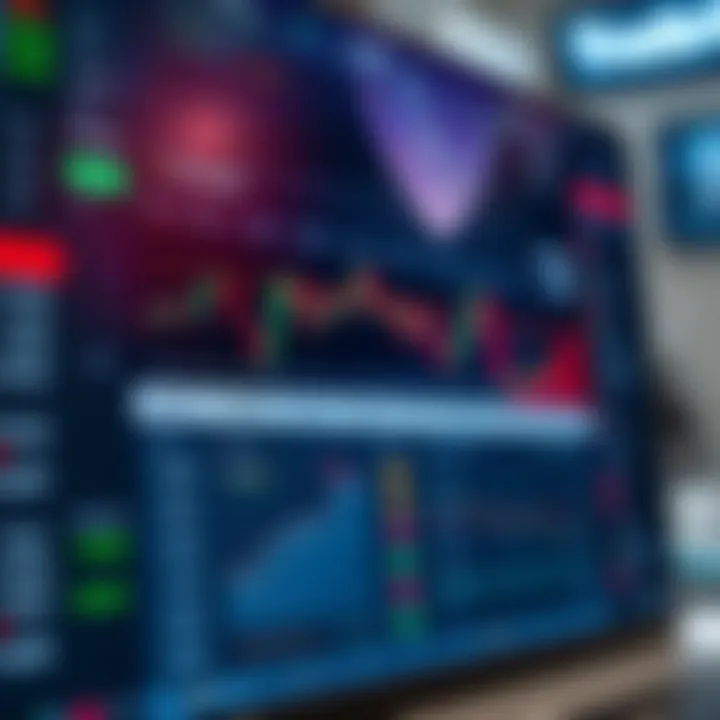 User interface of TradingView displaying customization options and social features for traders in Nigeria