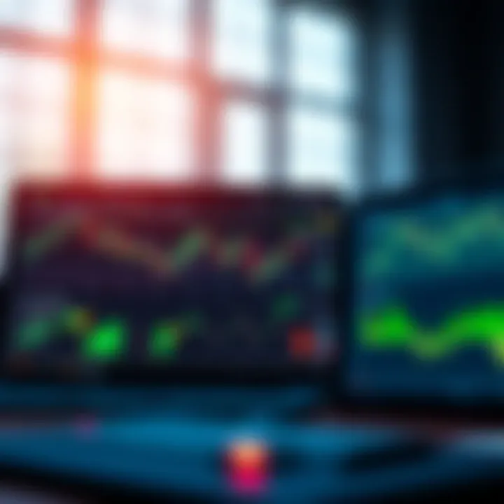 Deriv Platform Featuring Integrated TradingView Charts Deriv trading platform showing integration with TradingView charts for enhanced market analysis