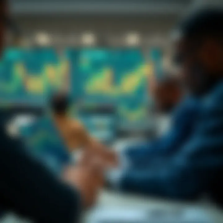 Illustration of digital tools and platforms used by brokerage firms in Nigeria for investor engagement