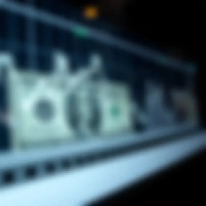 Graph showing fluctuations of US dollar against Nigerian Naira over time