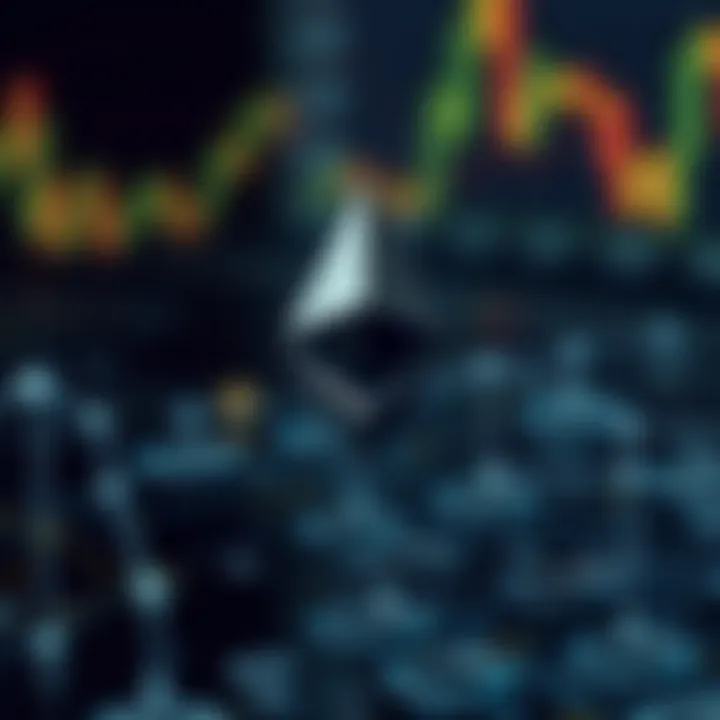 Ethereum Technology Developments and Regulatory Insights Conceptual visualization of Ethereum blockchain technology and regulatory framework