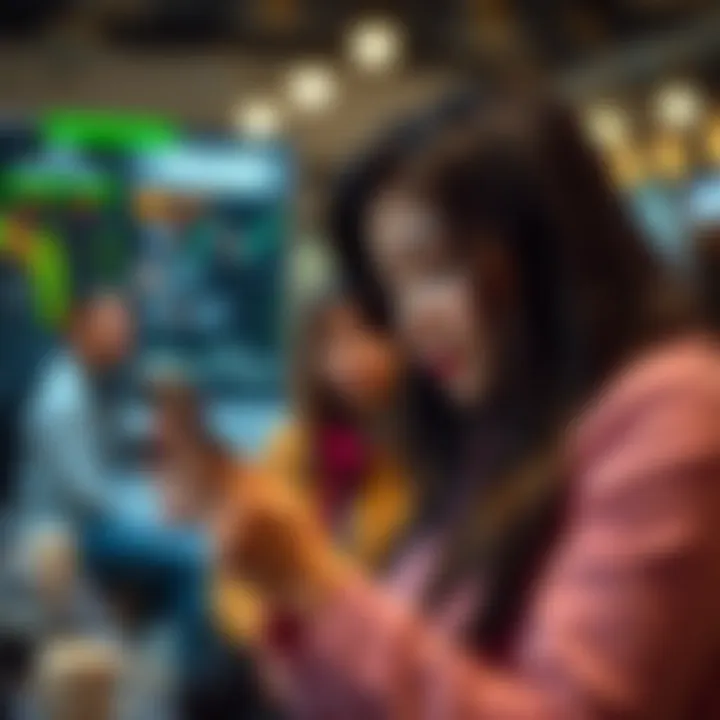 Community interaction with comments and messages on a social media post about trading strategies