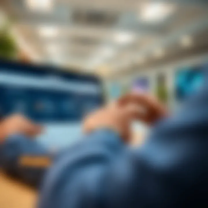 Navigating Features on app.deriv.com Post-Login Secure account dashboard showing features available after successful login on app.deriv.com