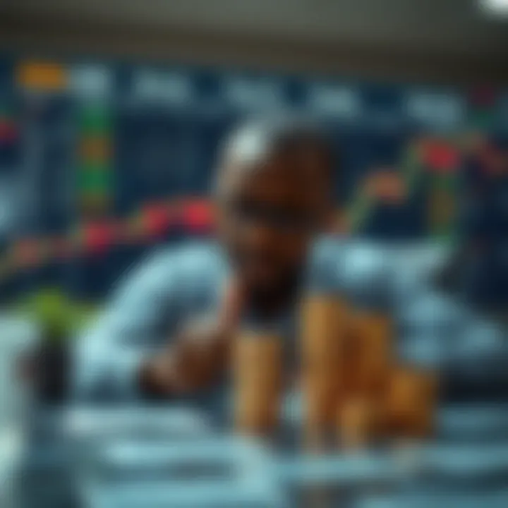 Graphical representation of financial growth strategies and risk management for Nigerian business operators
