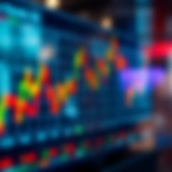Currency Market Volatility and Activity During New York Forex Session Graph illustrating currency market volatility and trading volume during the New York forex session