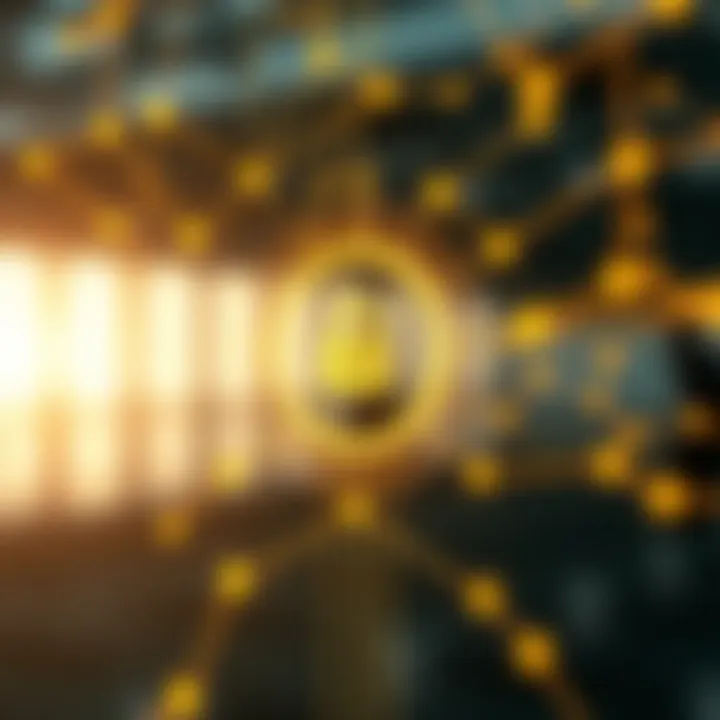 Ensuring Secure Access to Binance WhatsApp Communities Abstract illustration of a secure digital connection symbolizing safe group joining