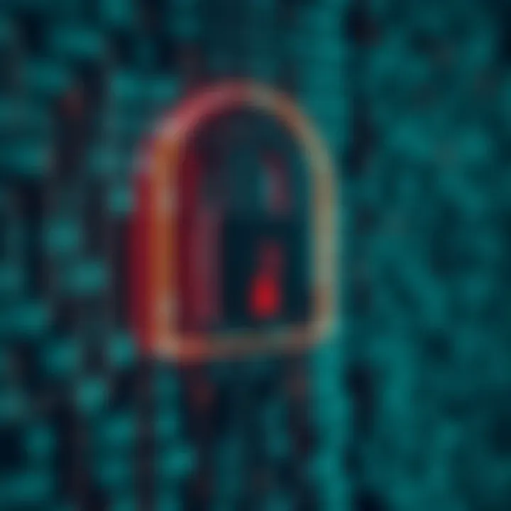 Secure Access Enabled by Binary Code Credentials Conceptual graphic showing secure access through binary code representation