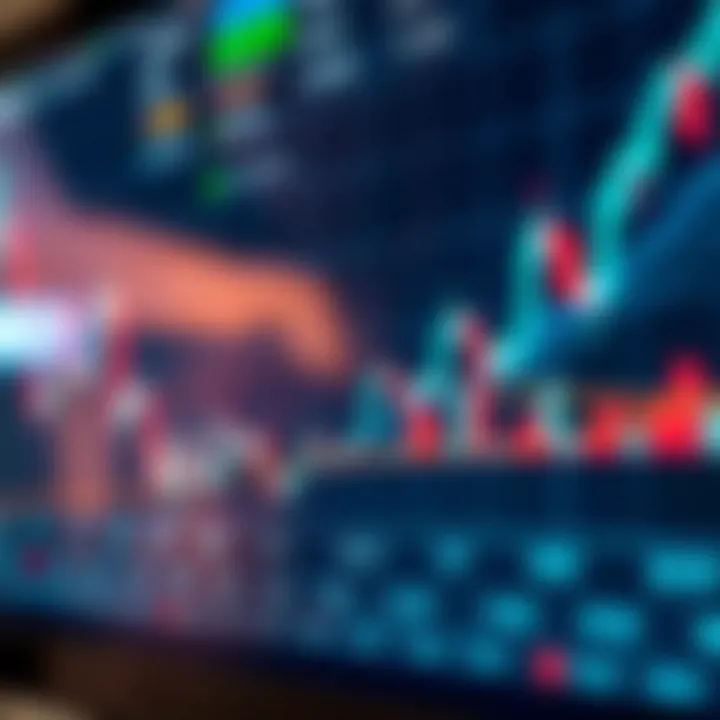 Graph showing upward and downward trends of Sui token price on a digital trading platform
