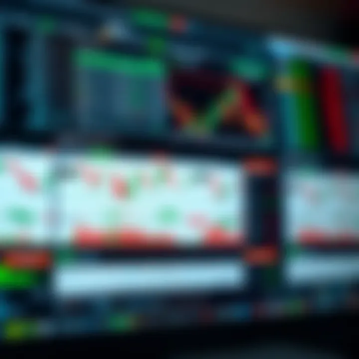 Customized TradingView Interface with Technical Indicators and Chart Variations Customized TradingView interface showcasing various technical indicators and chart types