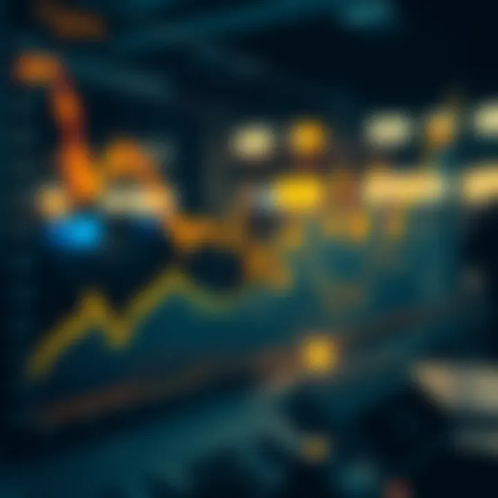 Graph illustrating Trust Wallet Token price fluctuations over recent months