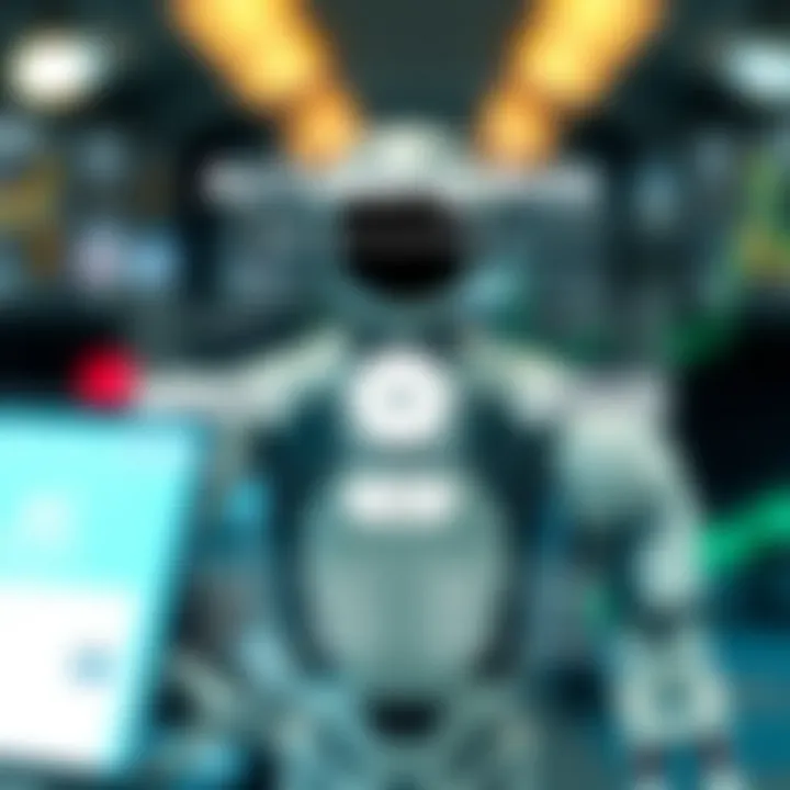 Diagram illustrating the components and workflow of an AI trading bot in financial markets