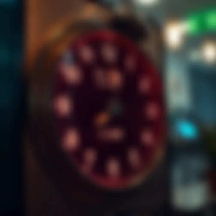 Clock displaying Asian trading session hours converted to Nigerian local time