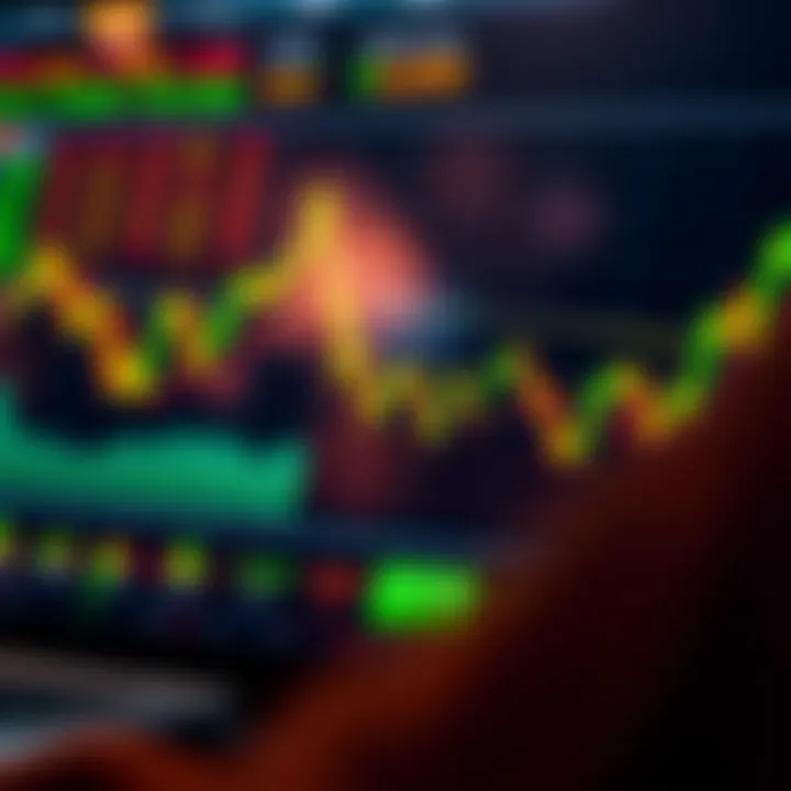 Chart displaying forex trading trends and analysis in the Nigerian market