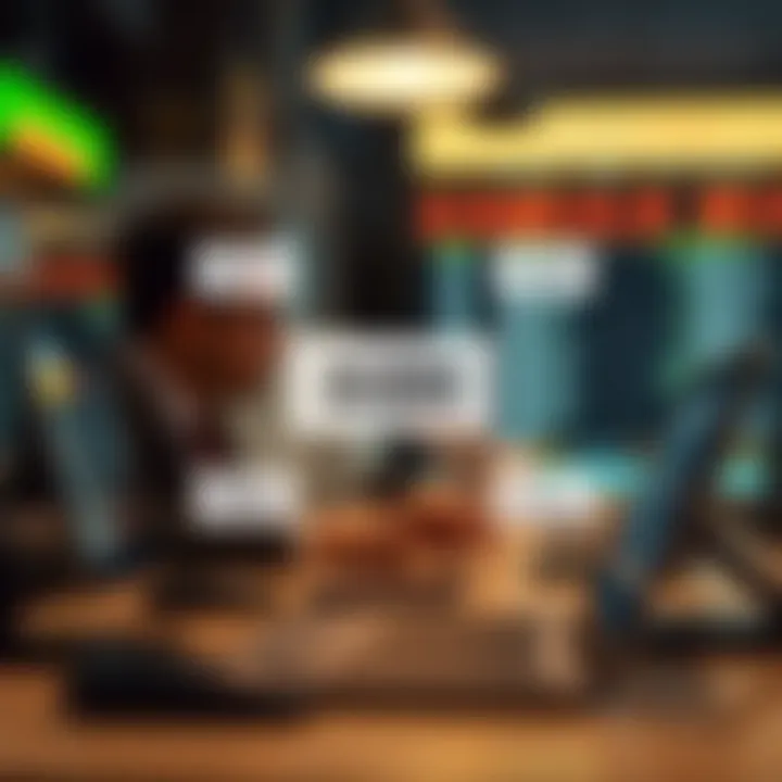 Diagram illustrating the function and role of binary brokers in trading platforms