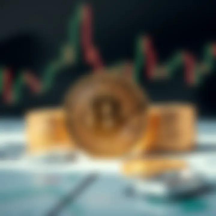 Illustration showing the concept of Bitcoin as a digital currency within Nigeria's financial environment