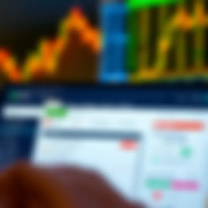 Dashboard showing key trading features and security options on Deriv platform
