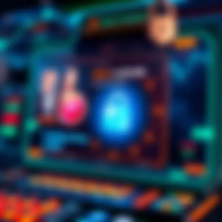 Digital code unlocking gaming rewards on a futuristic interface