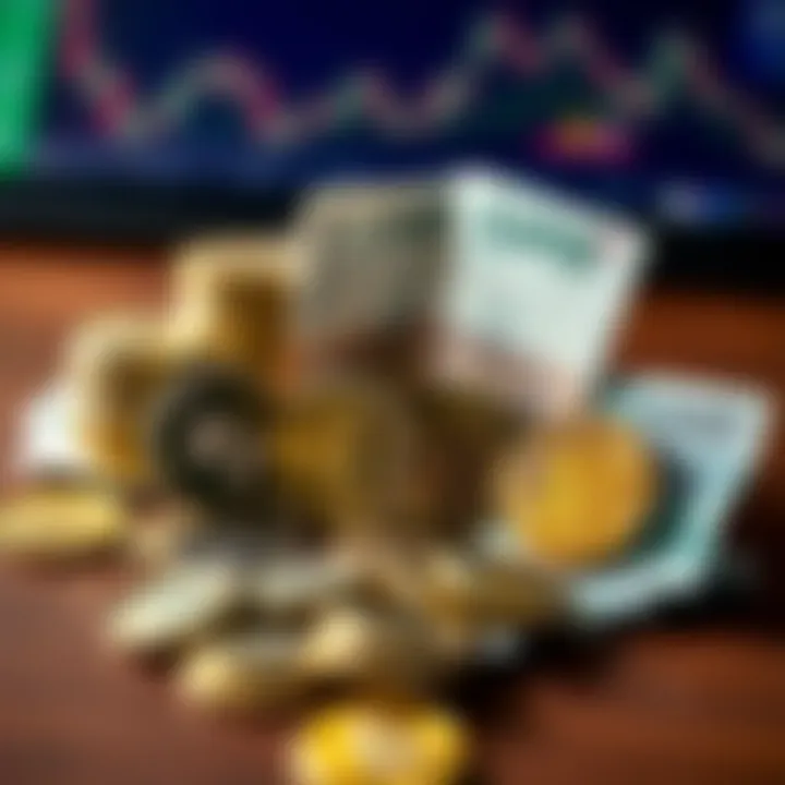 Visual representation of various payment methods accepted on Luno platform in Nigeria with cryptocurrency symbols and currency notes