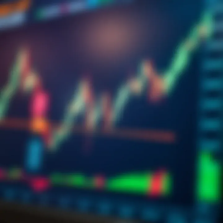 Chart Illustrating Currency Pair Price Movements and Pips Calculation Forex trading chart showing currency pair price movements with highlighted pips difference