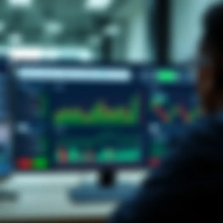 Dashboard interface of Pocket Option showing various financial markets and trading charts