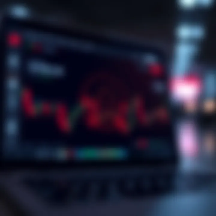 Illustration of secure login and data protection features on an online trading platform