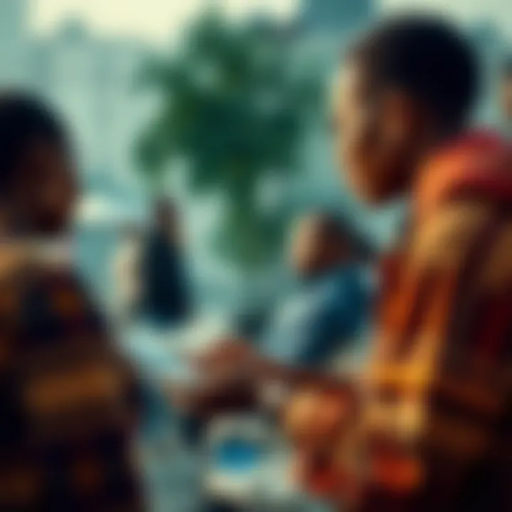 Visual representation of how predictions impact decision-making in Nigerian daily life