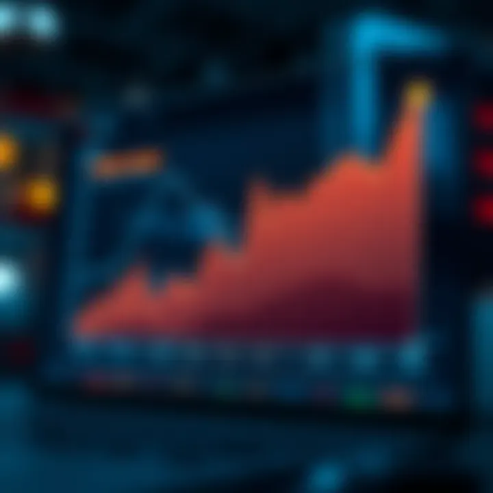 Graph showing investment growth and tools available on SmartTrader platform tailored for Nigerian traders