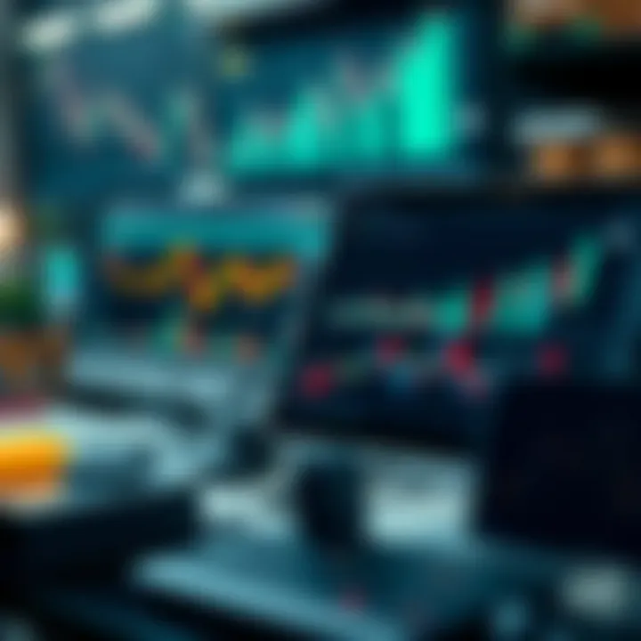 Visual representation of financial tools and charts used for maintaining zero financial position