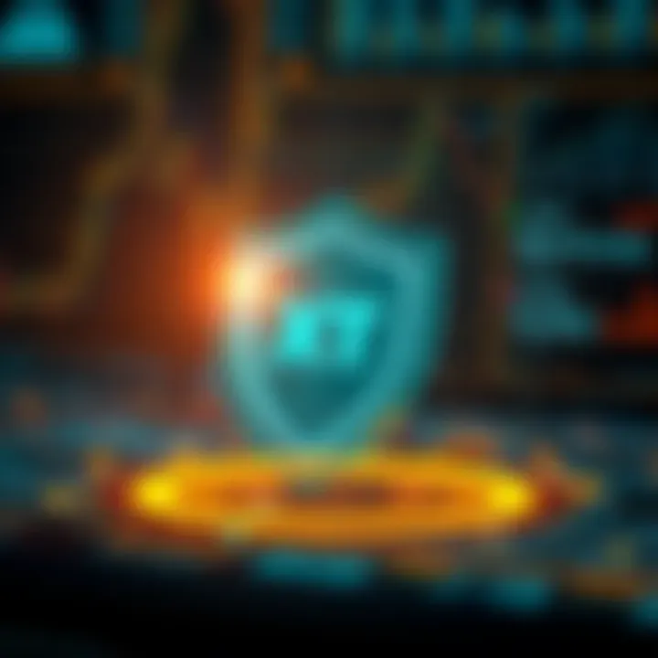 Security shield icon representing advanced protection measures on XT Exchange
