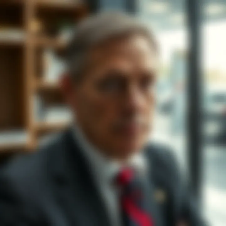 Portrait of Viktor Radchenko in a professional setting reflecting determination and focus