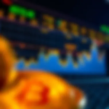 Bitcoin Price Trends and Historical Fluctuations Graph showing fluctuations in Bitcoin price over time with highlighted key events