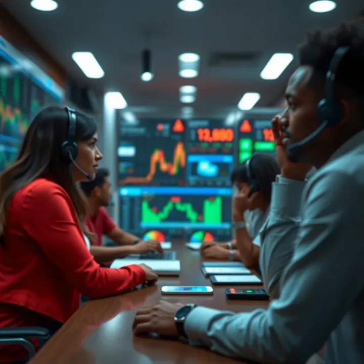 Visual representation of various payment methods and customer support options for traders