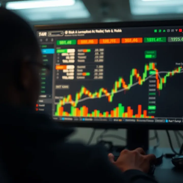 Chart showing risk management strategies for leveraged trades in Nigerian market