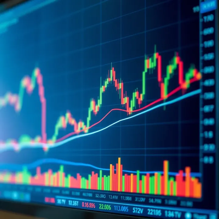 TradingView Chart with Technical Indicators Interactive chart showing multiple technical indicators on TradingView platform