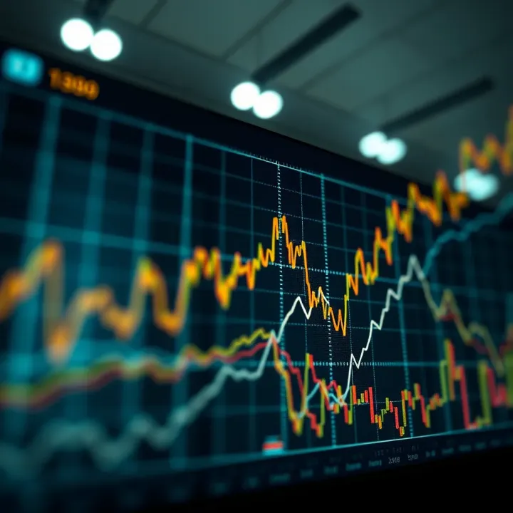 Impact of Strategic Leadership on Market Trends Graph depicting market trends influenced by innovative leadership and strategic decisions
