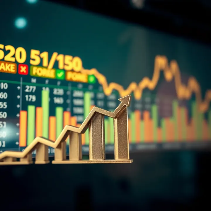 Nigerian Forex Market Growth and Currency Exchange Trends Graph illustrating upward trend in forex market with Nigerian naira symbol and currency exchange icons