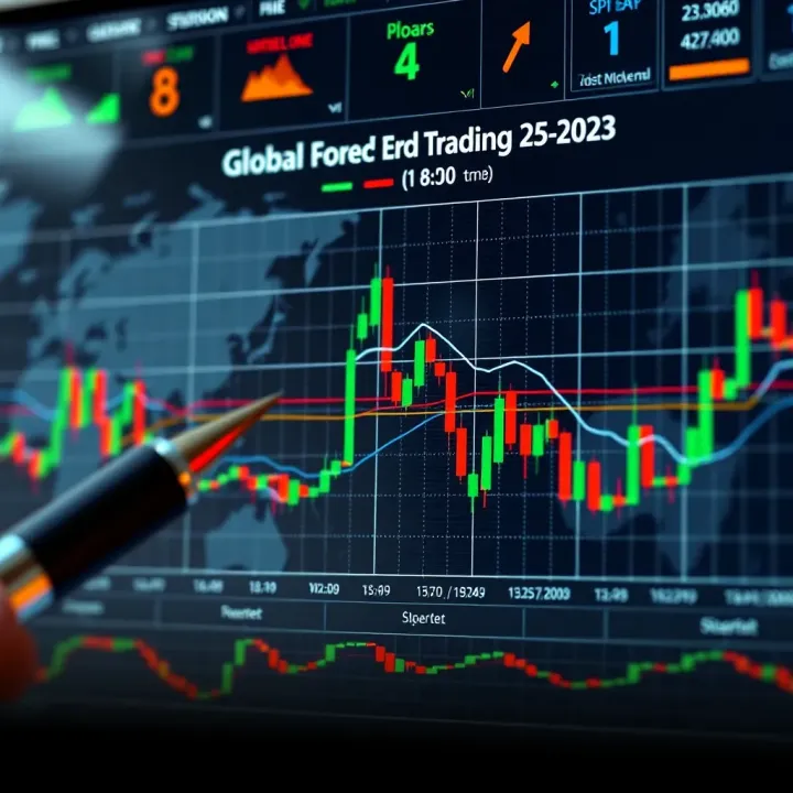 Visual chart showing global forex trading sessions and their overlap times for Nigerian timezone