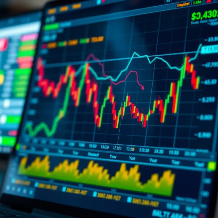 Graph illustrating peak forex trading activity and volatility during different market sessions for Nigerian traders