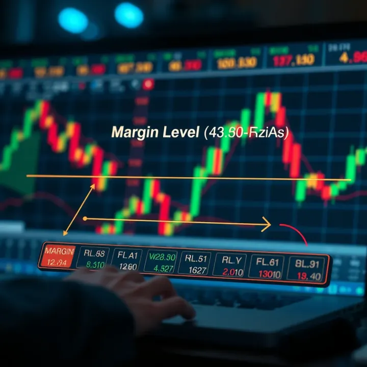 Calculation of Margin Level and Its Role in Forex Trading Diagram showing margin level calculation and its impact on trading decisions