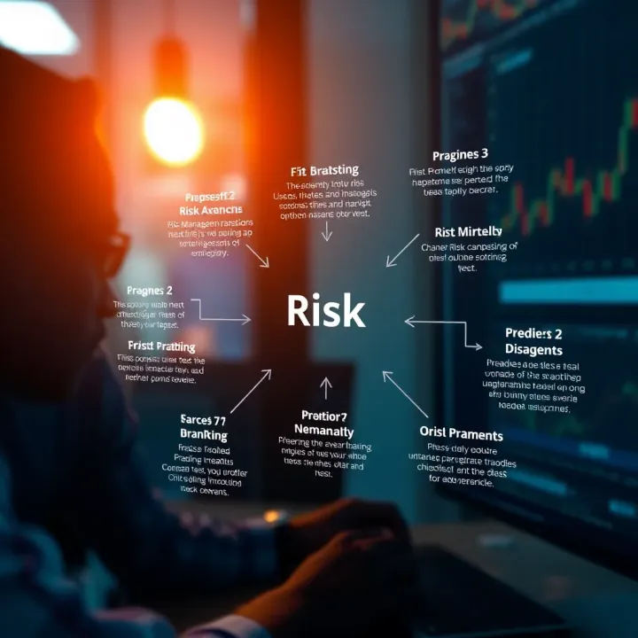 Diagram illustrating risk management strategies and trading tips for Nigerian investors