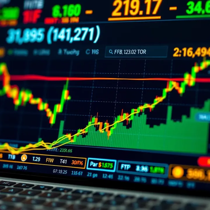Analysis of Litecoin Price Trends and Market Movements Chart showing Litecoin price fluctuations with highlighted trends and market indicators