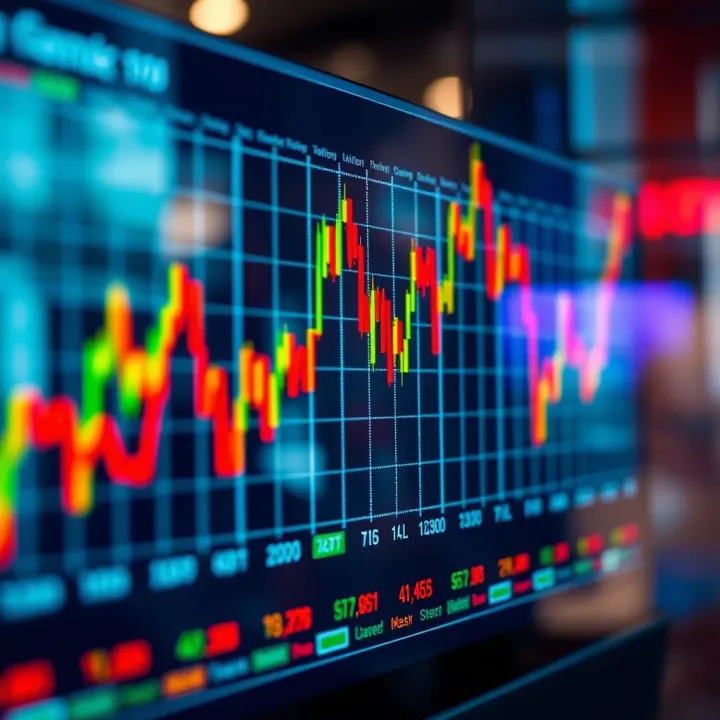 Currency Market Volatility and Activity During New York Forex Session Graph illustrating currency market volatility and trading volume during the New York forex session