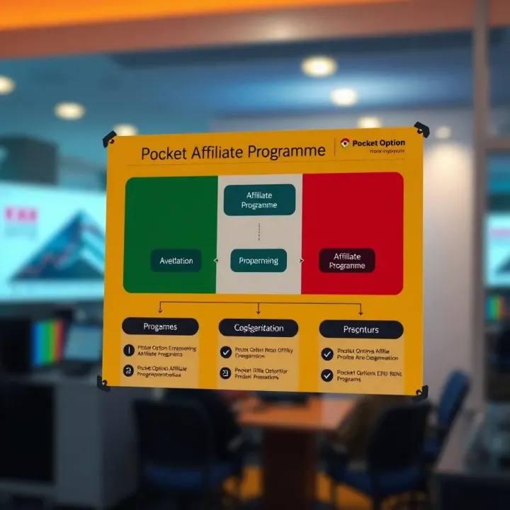 Diagram illustrating the structure of Pocket Option's affiliate programme tailored for Nigerian affiliates