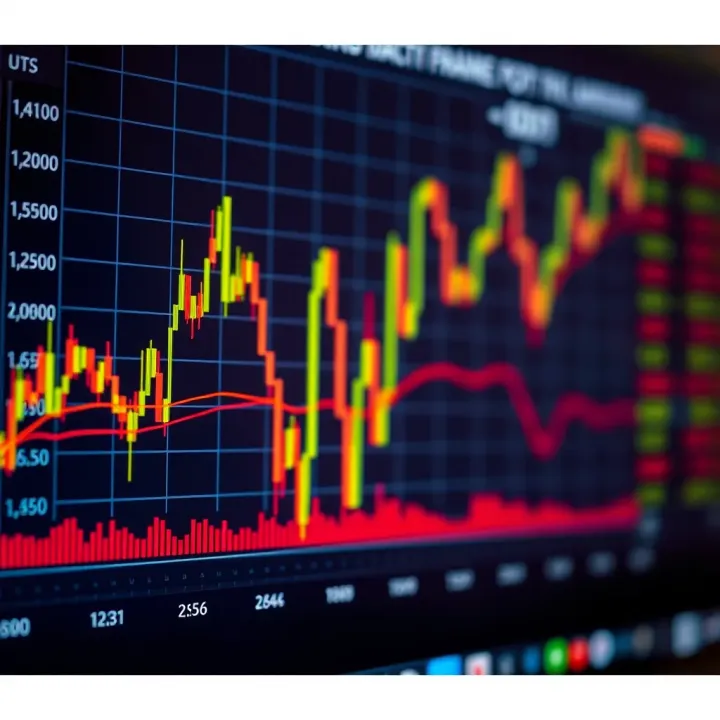 Graph showing currency pairs and trading volume trends for Nigerian forex market